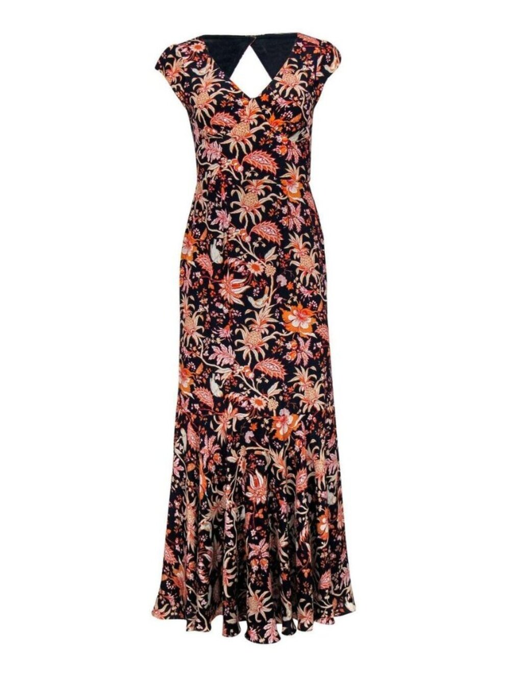 LEIFSDOTTIR Bruna Silk Maxi Dress Size 2